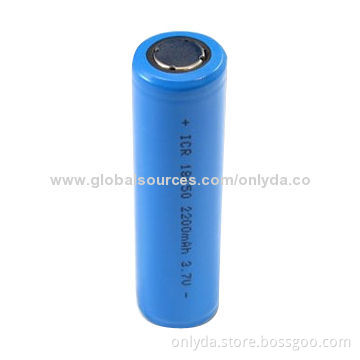 18650 Battery Supply for E-cigarettes, Mechanical Mod E Cig, 650, 900 and 1,100mAh Capacity